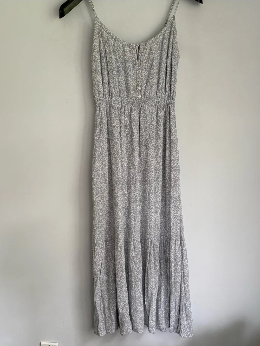 Abercrombie & Fitch Floral Maxi Sundress with Spaghetti Straps